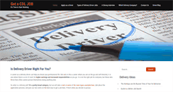 Desktop Screenshot of getacdljob.com